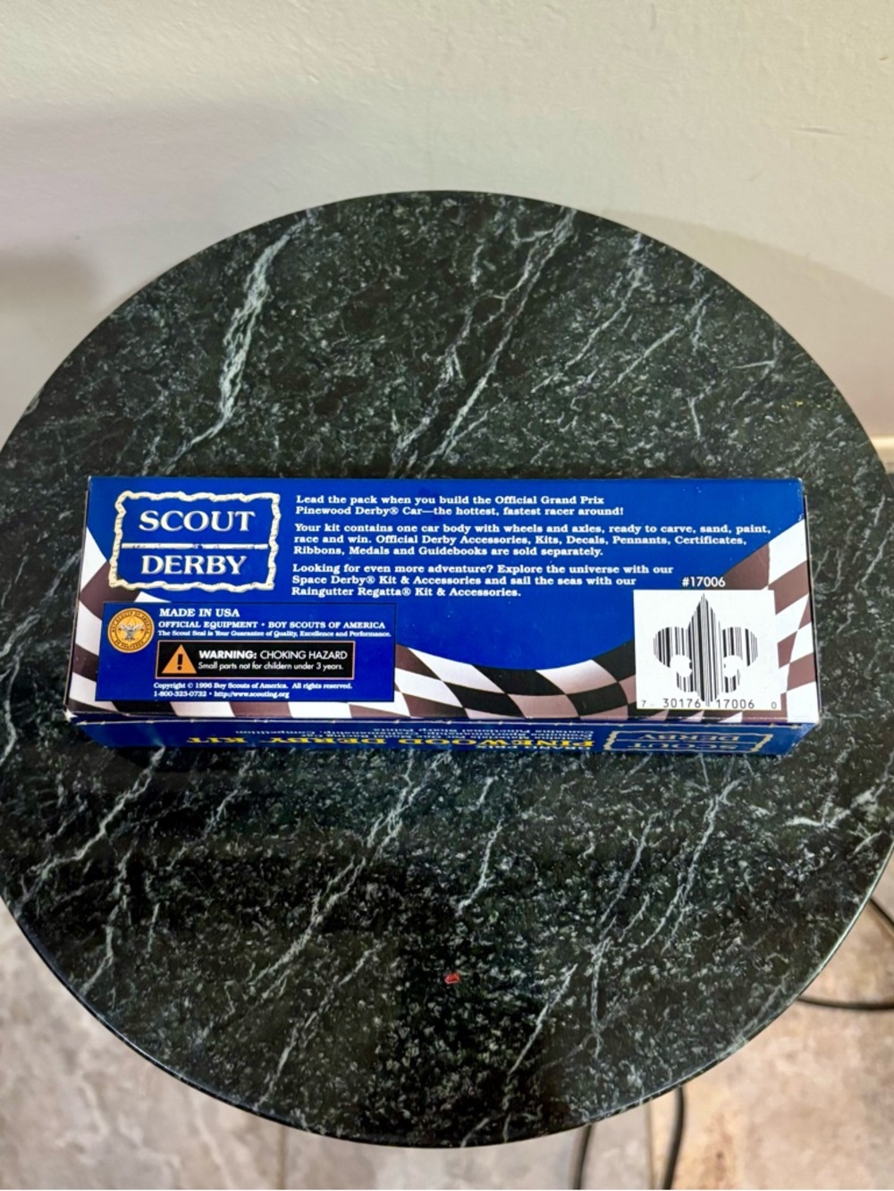 Scout Pinewood Derby Car Kit - NIB. Unopened - Picture 2 of 3
